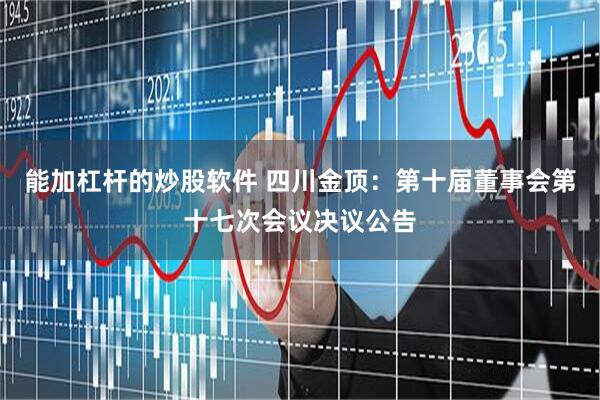 能加杠杆的炒股软件 四川金顶：第十届董事会第十七次会议决议公告